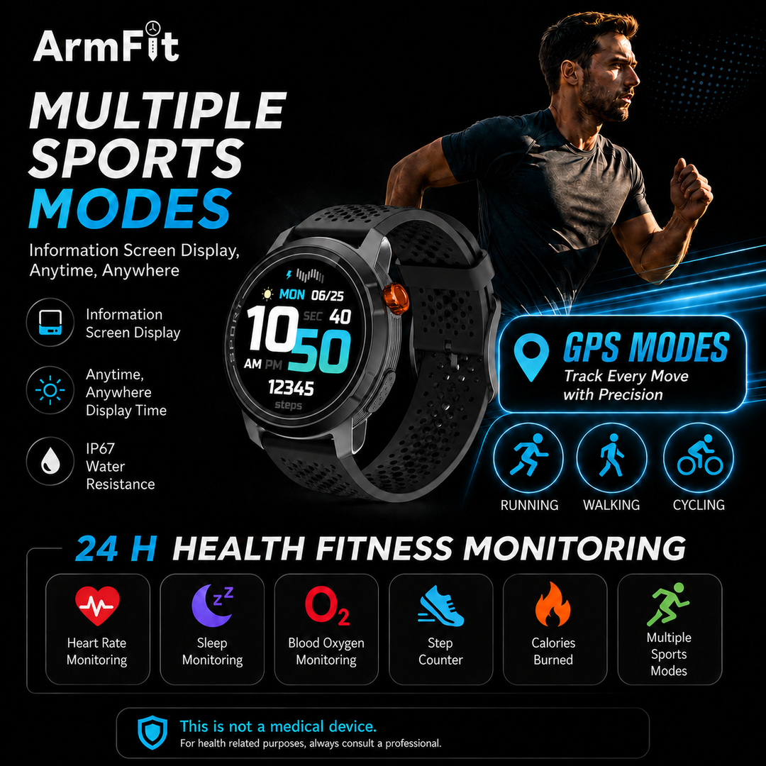 ArmFit RUNEX GPS smart watch